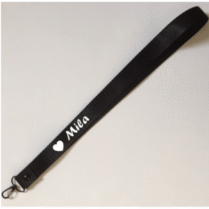 Keycord hart met naam
