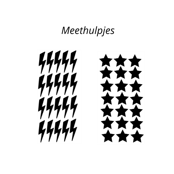 Groeimeter muursticker superheld - Afbeelding 5