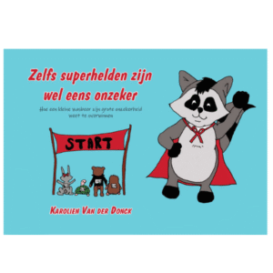 Kinderboek Zelfs superhelden worden wel eens onzeker